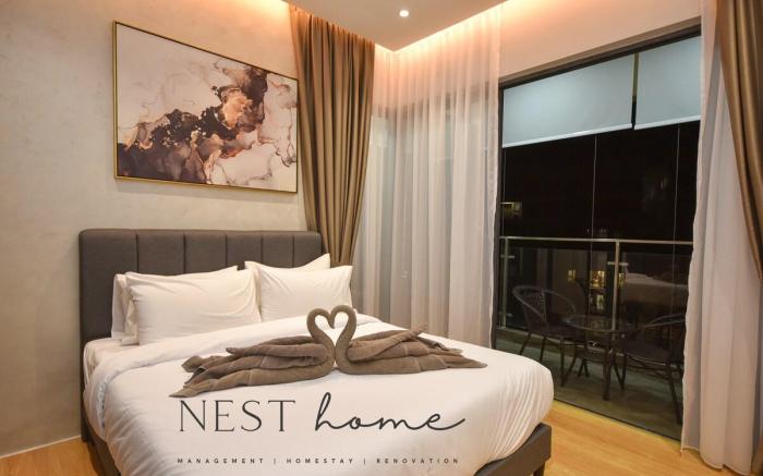 【Bathtub & Seaview!】Deluxe 2BR Suite @ Danga Bay