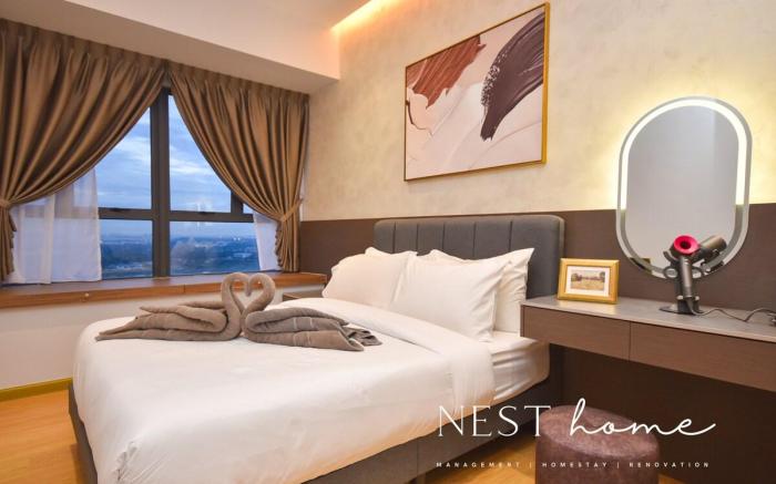 【Bathtub & Sunset Seaview!】Luxury Suite @Danga Bay