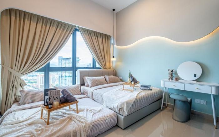 Dual-Key Apartment near Quill Mall 5min to KLCC