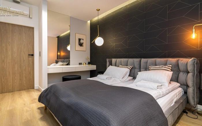 Unique apartment in Old Town with a king size bed