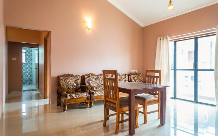 1 BHK Private Apartment with two Balconies
