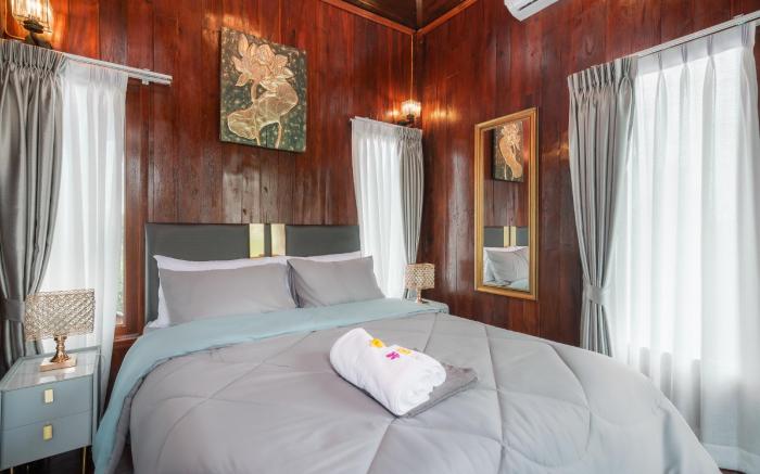 wooden  romantic villa with 2bedroom 