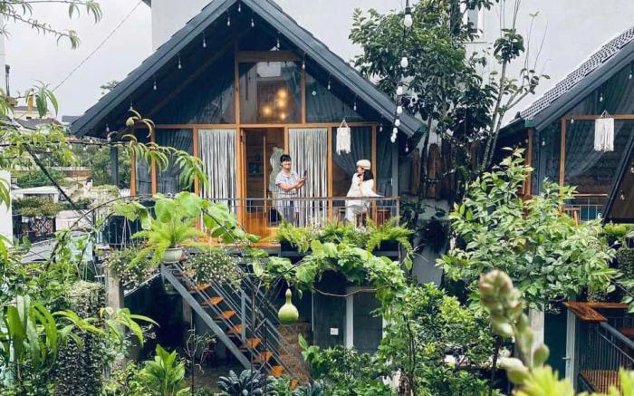 Bungalow gỗ đôi