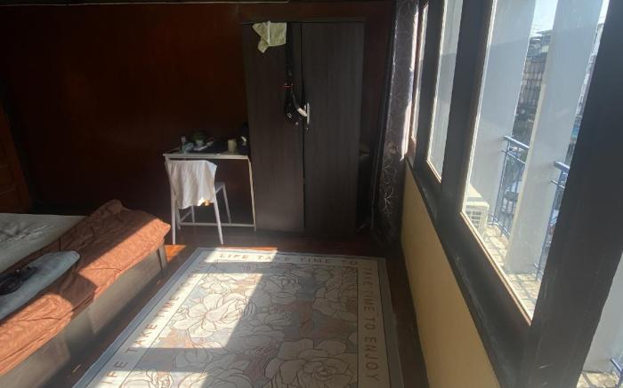 Bright & Airy Airport Balcony View
