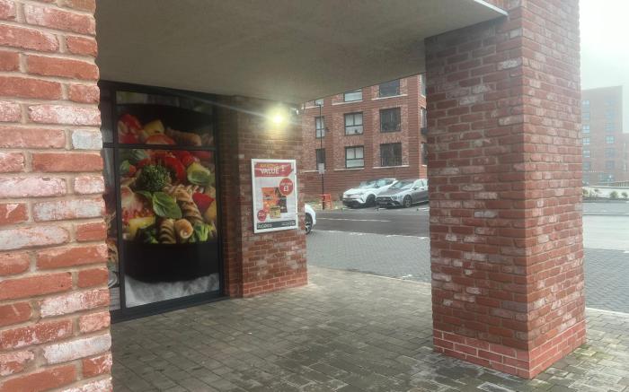City view with local amenities around you