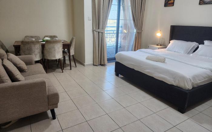 Spacious Studio with Balcony with Open View 