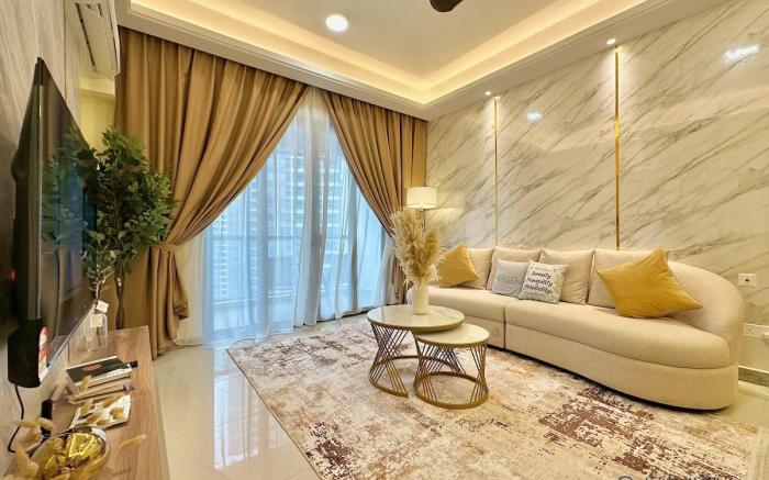 Luxurious 2 Bedroom/4Pax•R&F Seine Region•NearCIQ