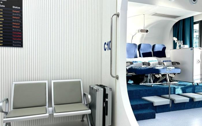Dooga Ins-Boeing 777X Luxury Seaview Aviation Stay