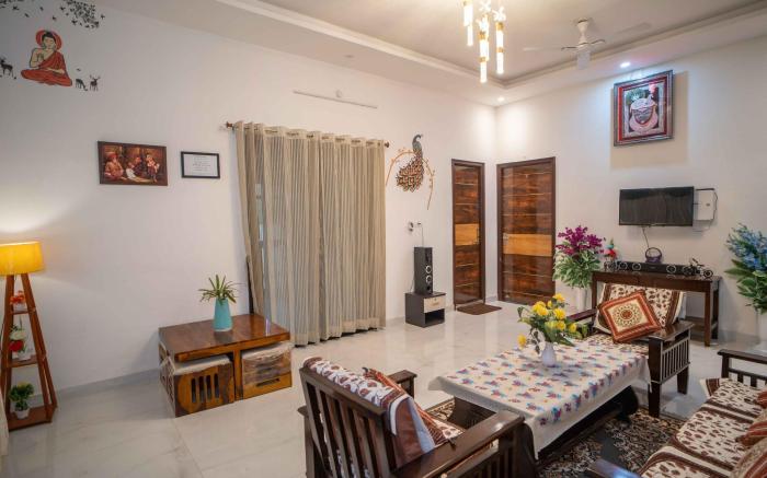 NaivedyaVilla|3BHK with pool|Udaipur|By Homeyhuts