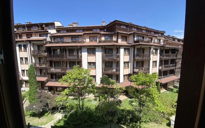 Next to the Ski Lift Downtown Bansko