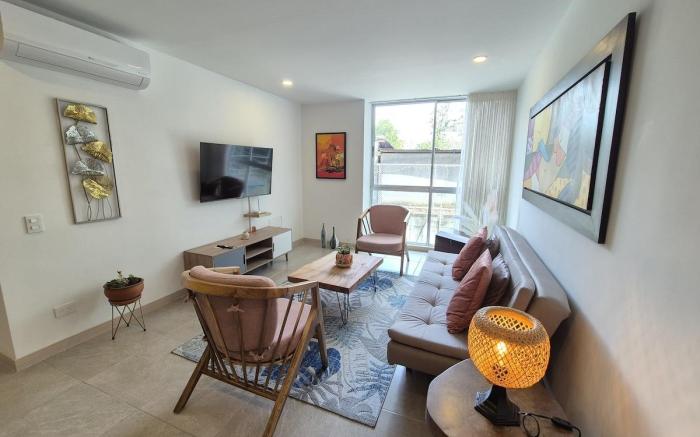 Bel207-Apartamento de lujo con aire acondicionado.