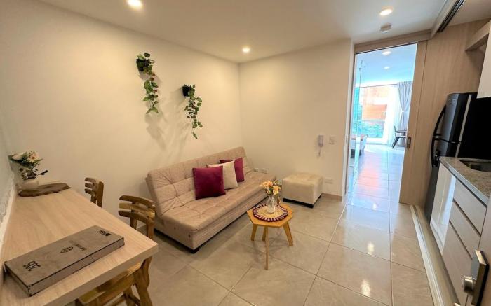 bel205-Apartaestudio  en Avenida con piscina, gym