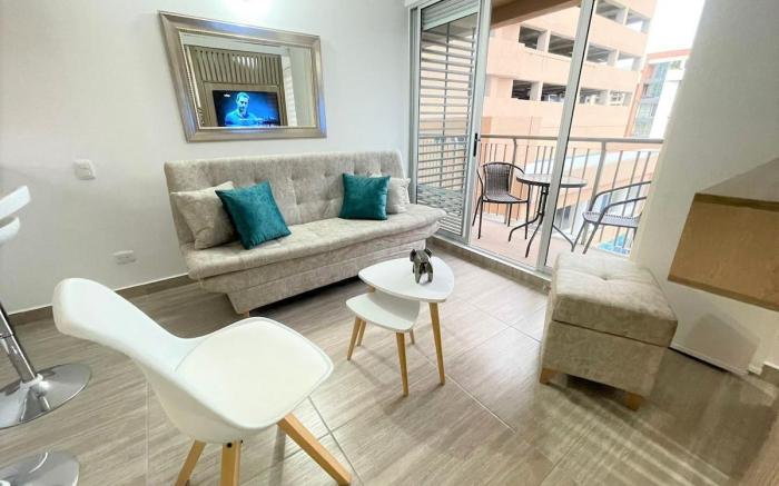M510-Apartaestudio en Av19 con balcon  parqueadero