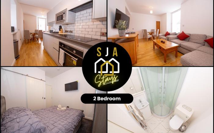 Affleck Stay 2 -  SJA Stays - Modern 2 Bed Apartment