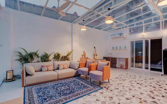 Amoha Luxury GlassHouse by Ganges PrivateTerrace 