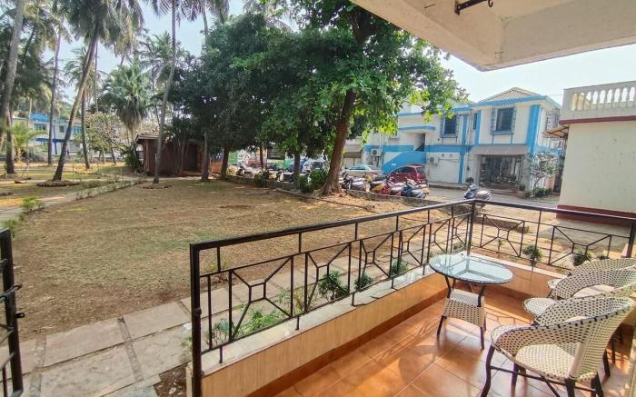 2BHK Wid AC/Backup/wi-fi Near Candolim Beach