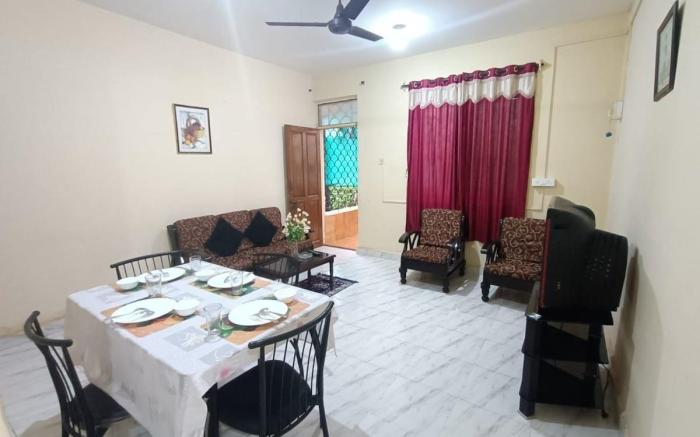 2 Bedroom Near Candolim Beach 5min walk Wid AC-DA2
