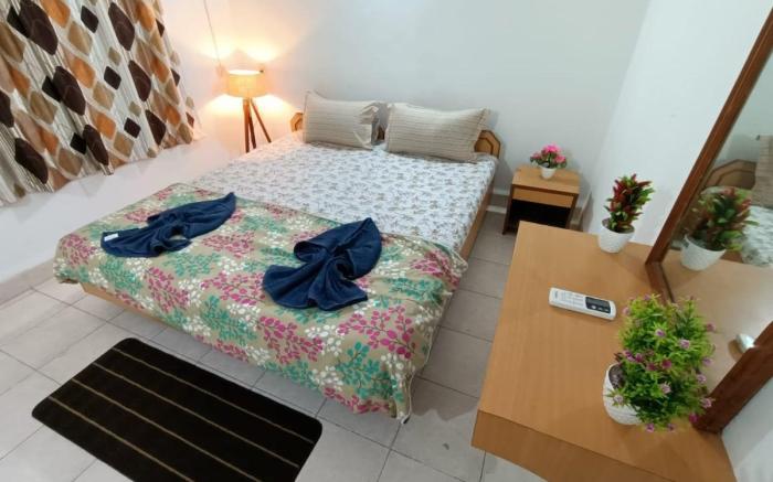 2BHK Near Calangute Beach With AC/WiFi/Backup- F2