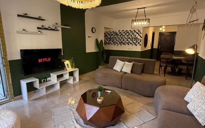 Unique 3-Bedroom Apartment in First Al Sheikh Zayed, Cairo