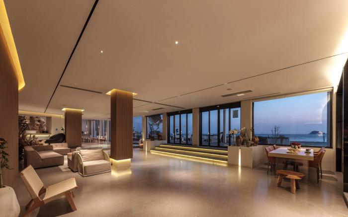 Qingdao Wushe Yujianshanju Tangchi Seaview Hotel