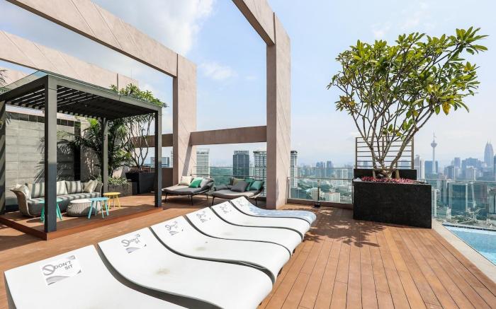 2Pax Grey Luxury Studio Apartment @ KL City