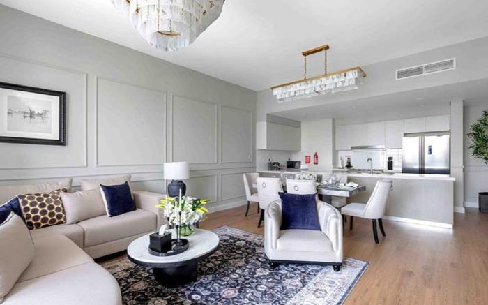 Luxurious 4BR, Burj Khalifa & full fountain view