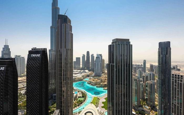 Luxurious 4BR, Burj Khalifa & full fountain view