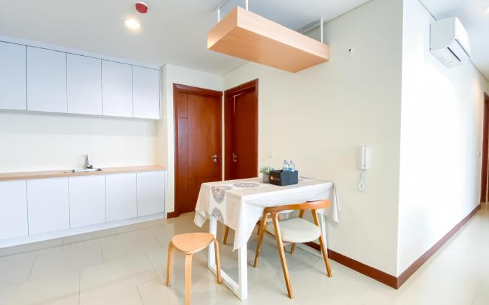 Spacious 2BR Apt The Kencana Residence By Travelio