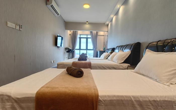 High Floor|Near Airport|Cozy Room|K Avenue 5 Pax