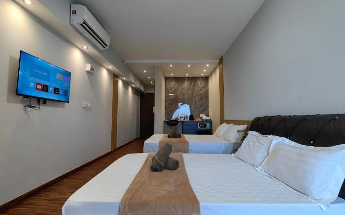 High Floor|Near Airport|Cozy Room|K Avenue 4 Pax