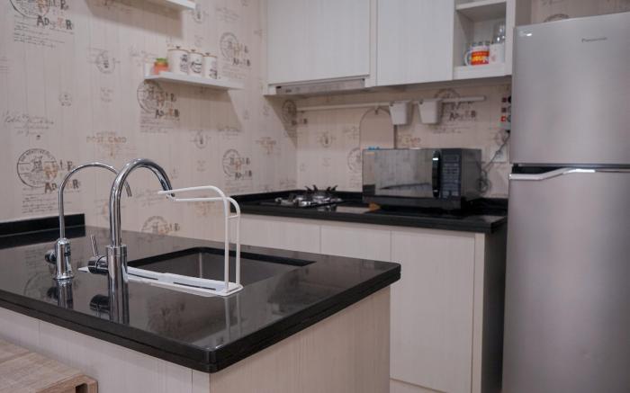 Warm Spacious 1BR Branz BSD City Apt By Travelio