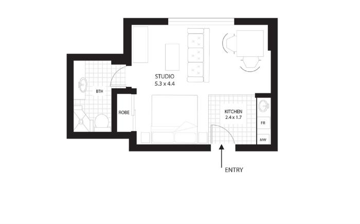 MetaWise 1Bed Next to ICC Darling Harbour 58