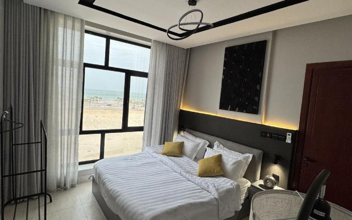 شقة بتصميم مودرن مطلة ع البحر