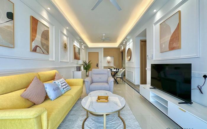 R&F SeineRegion 2Bedroom/4Pax•WiFi/Netflix/NearCIQ