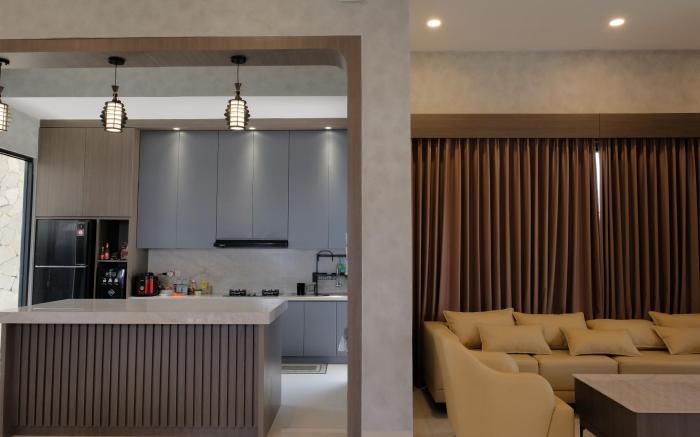 Odetta Villa Puncak - Kolam Renang Private