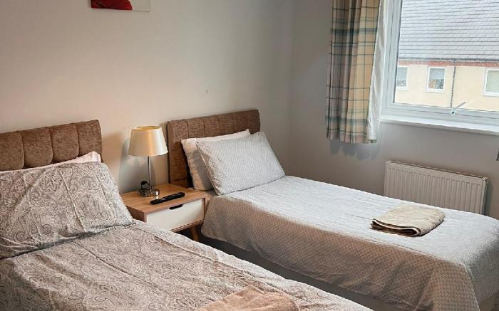 Beta double bed in a shared house 