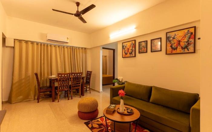 Skyline View 2bhk Apt near Oberoi Mall & NESCO
