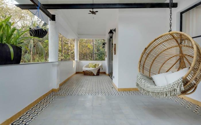 Wadi House - Lux 3BR Villa in Siolim, 4km to beach