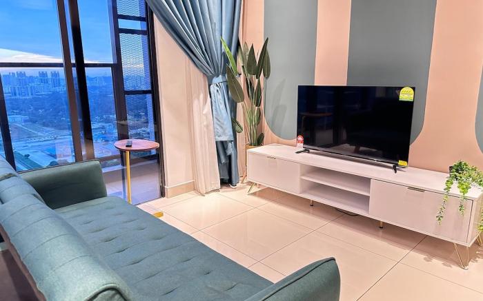 Luxury 1BR service suite(BOLT-40-3-1BR)Trion@KL