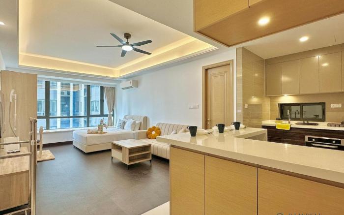 R&F Seine Region•Cozy Studio/2Pax/Near CIQ