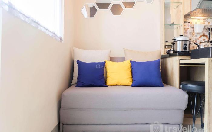 Modern and Bright 2BR Green Pramuka Apt ByTravelio