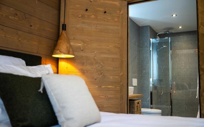 Charming Apt with view 2BD/6P -Residence in Megève