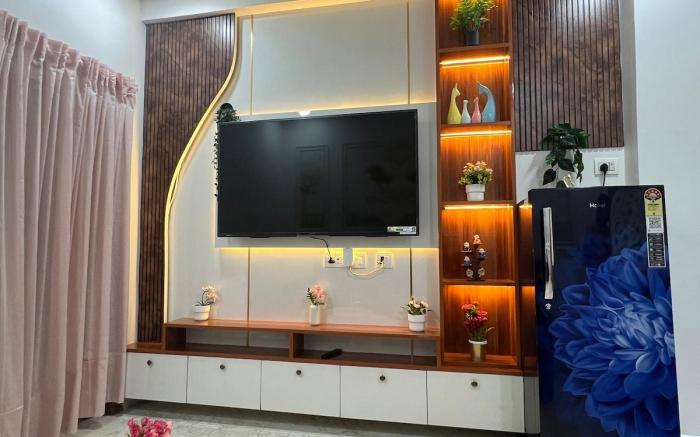 Atlas Homestays 1BHK 202, 55" TV