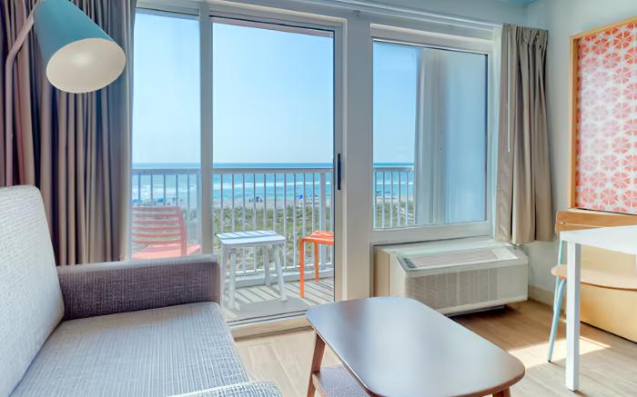 Golden Sands Carolina Beach Oceanfront, Tapestry by Hilton