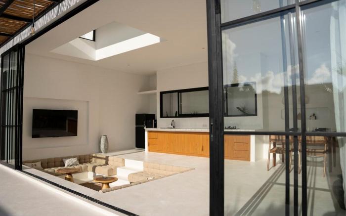 Stylish Designer Villa with Cozy Sunken Lounge