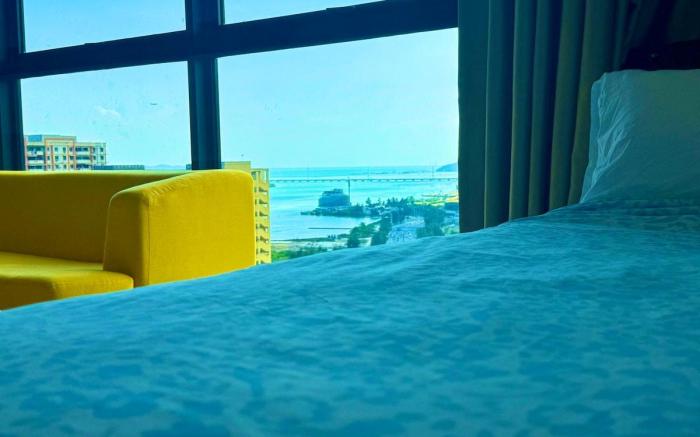 Luxury Five queen bed apartment sea&city Netflix