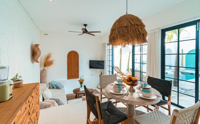 Peaceful 2BR Villa Canggu w/Rooftop & Rice Field