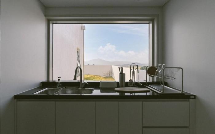 A neat and beautiful space with a studio concept