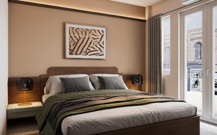 Street-facing room| 2BR| Balcony| Bamboura Home