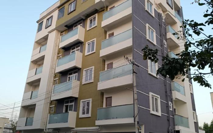 Spacious Modern 3BHK in E - City | Balcony Views